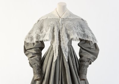 Whitework embroidered collar, 1830s by Unbekannt Unbekannt